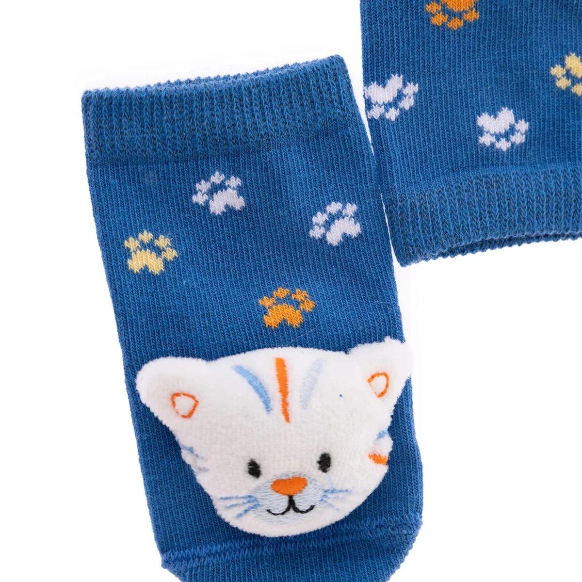HelloBaby Boys Playful Socks Animal - Blue - Image 4