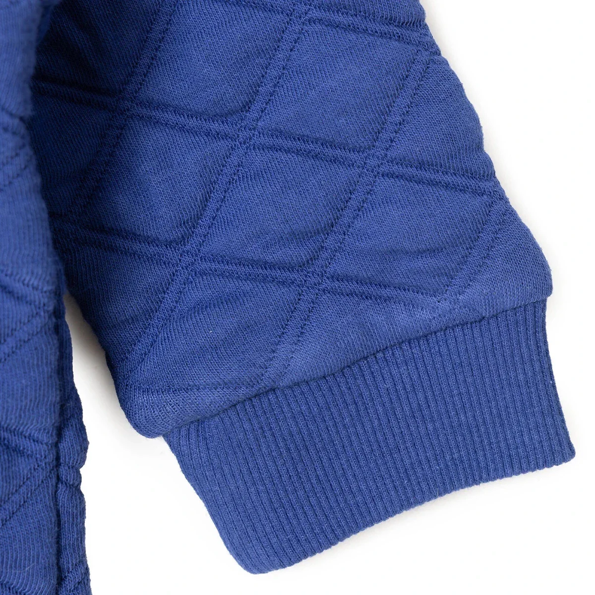 HelloBaby Boys Quilted Cardigan Nautical Print Zip Fastening Little Sailor Crew Neck Long Sleeve - Navy Blue - Image 8