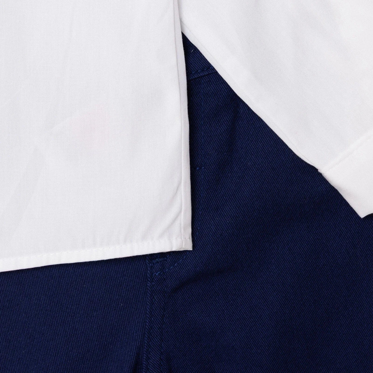 HelloBaby Boys Shirt-Trouser with Buttons Shirt Collar Long Leg Long Sleeve - White - Image 6