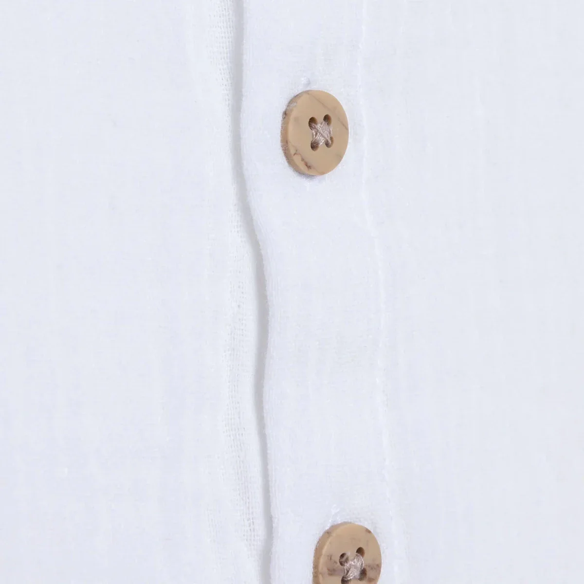 HelloBaby Boys Shirt with Buttons Cool Boy Shirt Collar Long Sleeve - Ecru - Image 5