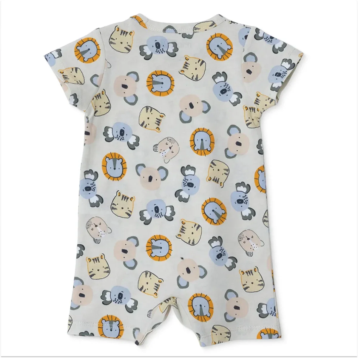 HelloBaby Boys Short Romper Animal Print - Multicolour - Image 2