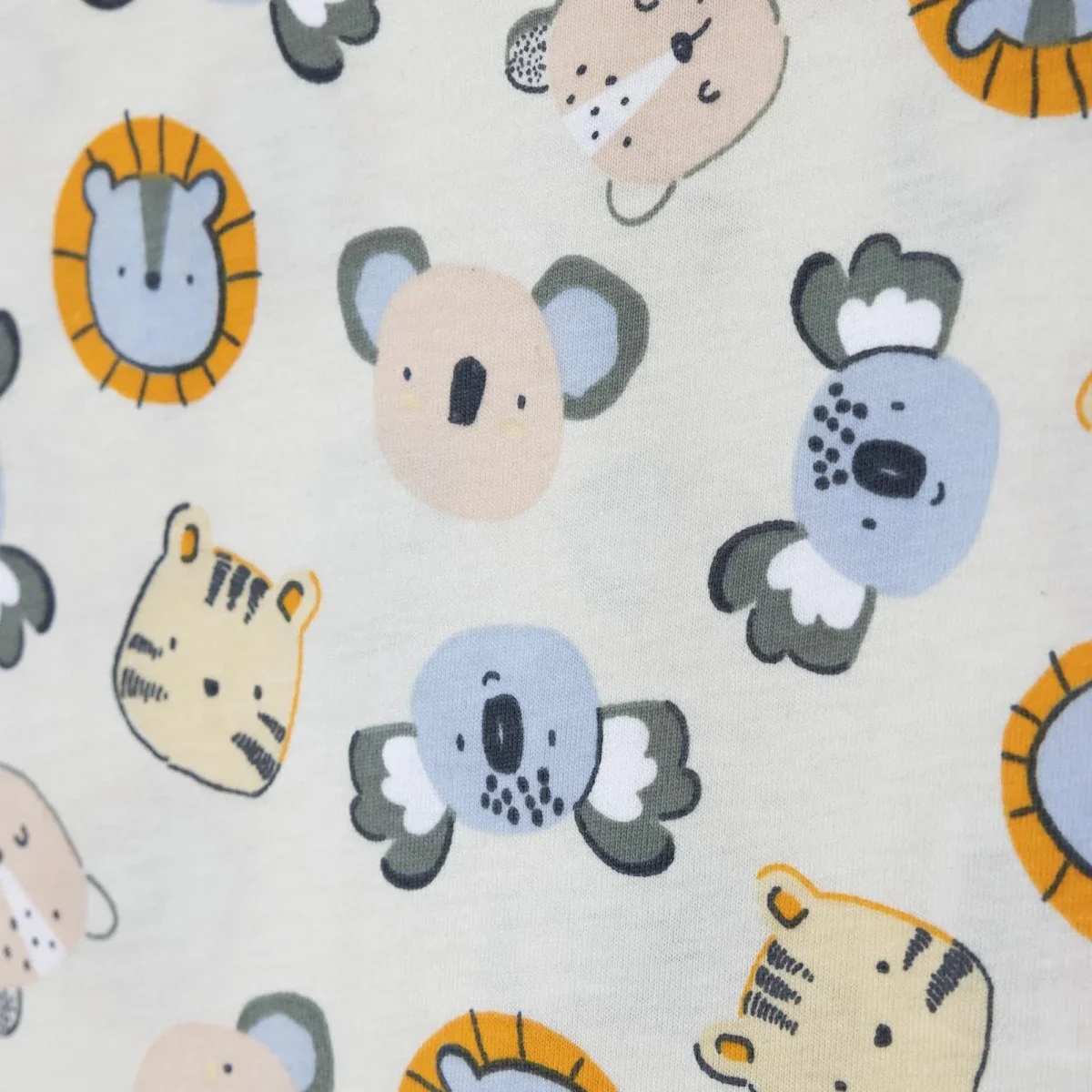 HelloBaby Boys Short Romper Animal Print - Multicolour - Image 5