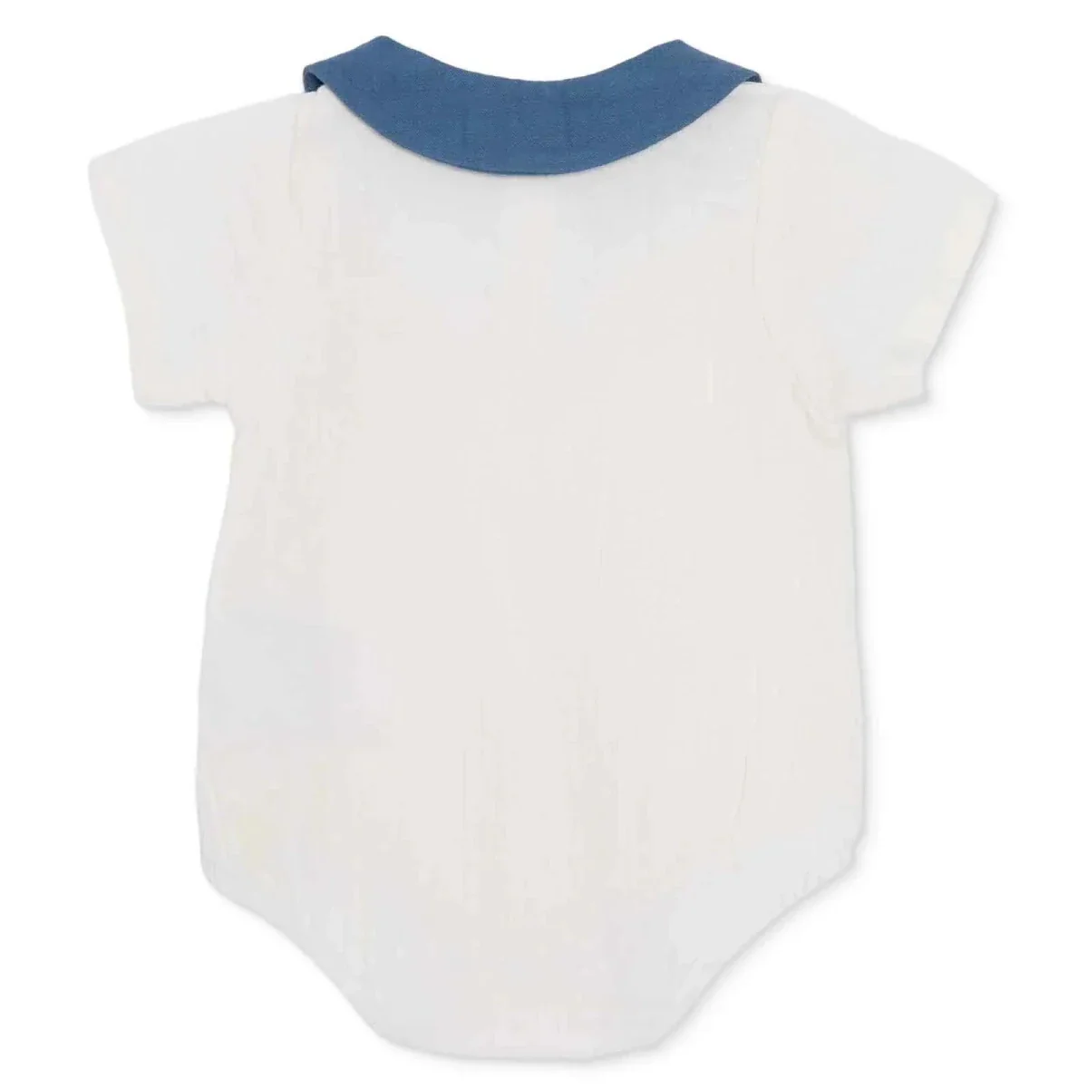 HelloBaby Boys Muslin Bodysuit - Beige - Image 2