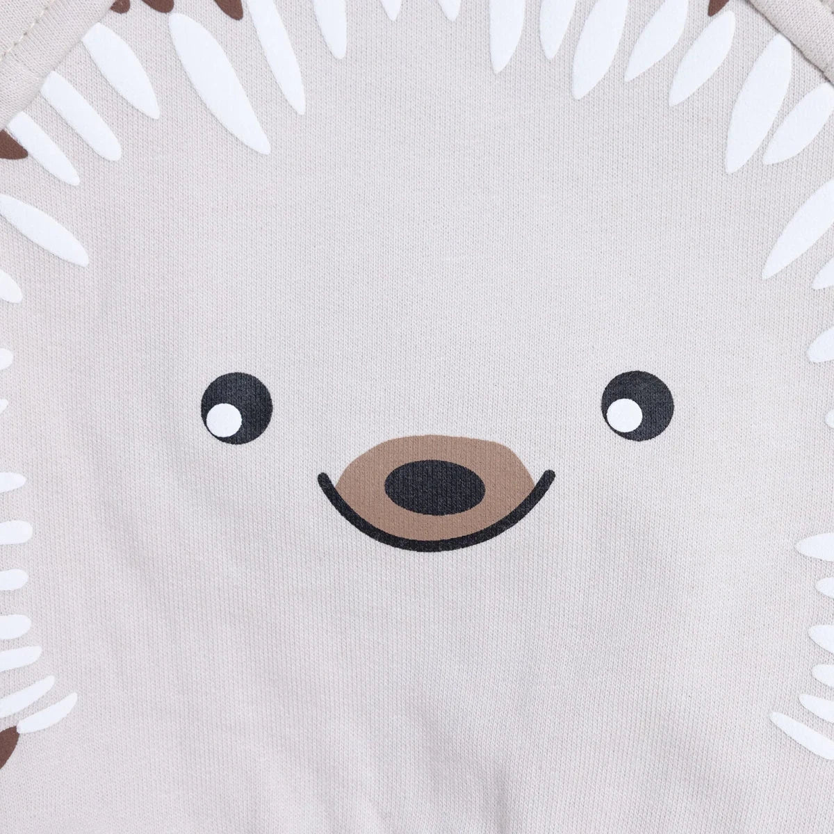 HelloBaby Boys Sweatshirt Animal Print Snap Fastening Crew Neck Long Sleeve - Mink - Image 5