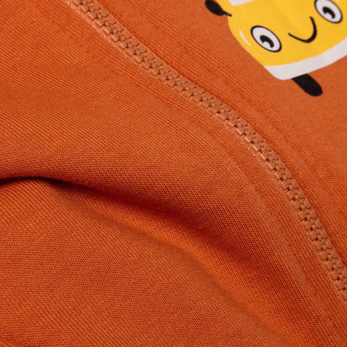 HelloBaby Boys Sweatshirt Waistcoat & Bottom Set Vehicle Print Zip Fastening Little Car Crew Neck Fu - Dark Orange - Image 9