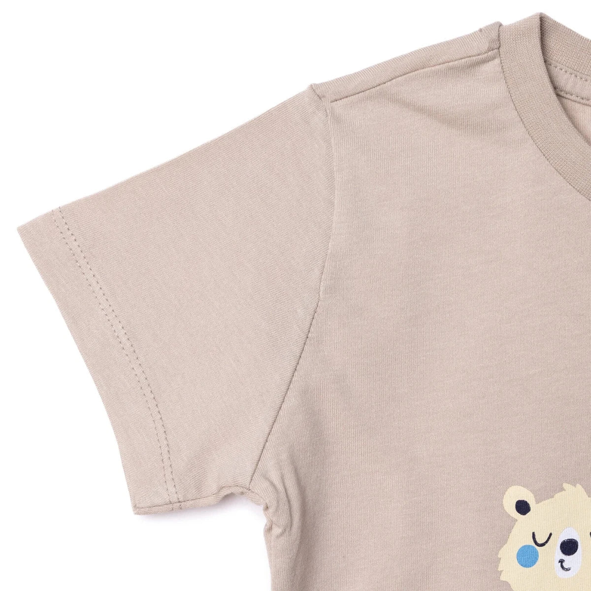 HelloBaby Boys T-shirt Animal - Mink - Image 5