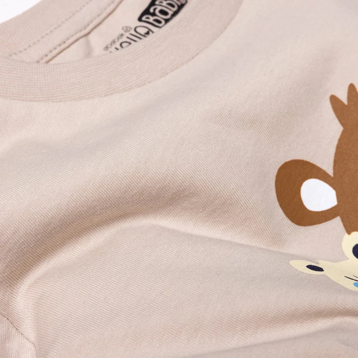 HelloBaby Boys T-shirt Animal - Mink - Image 6