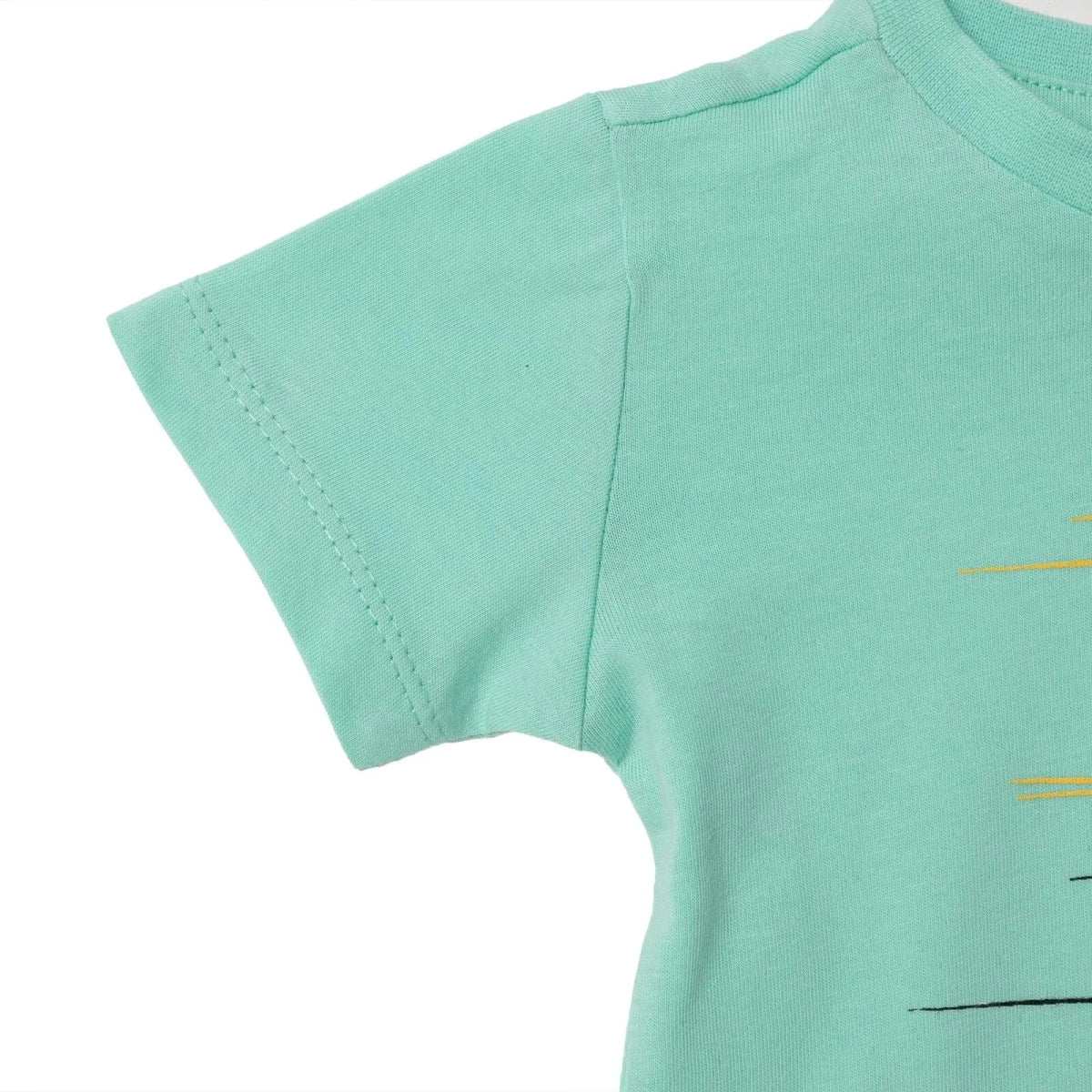 HelloBaby Boys T-shirt Animal Print Crew Neck Short Sleeve - Multicolour - Image 5