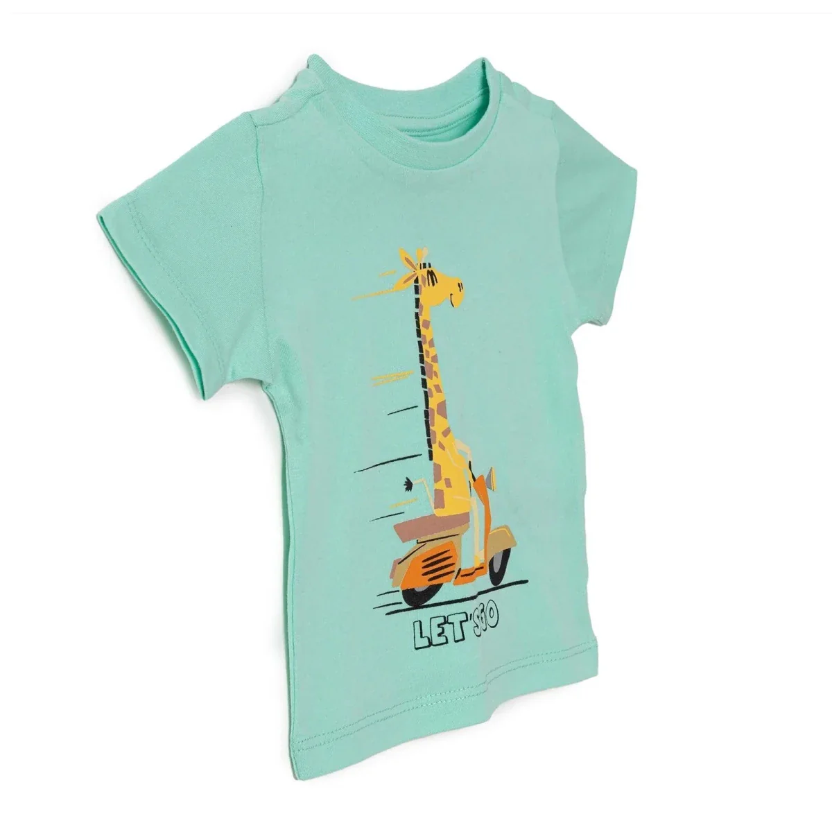 HelloBaby Boys T-shirt Animal Print Crew Neck Short Sleeve - Multicolour - Image 6