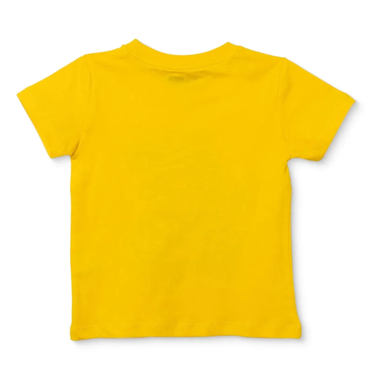 HelloBaby Boys T-shirt Animal Print Crew Neck Short Sleeve - Yellow - Image 2