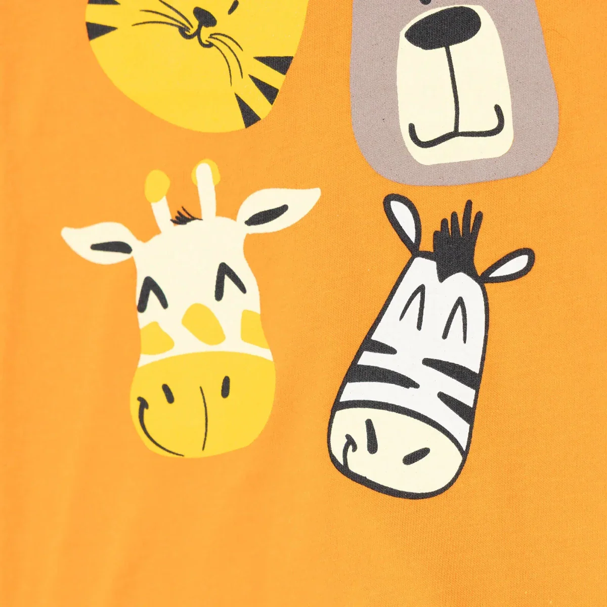 HelloBaby Boys T-shirt Animal Print - Orange - Image 6