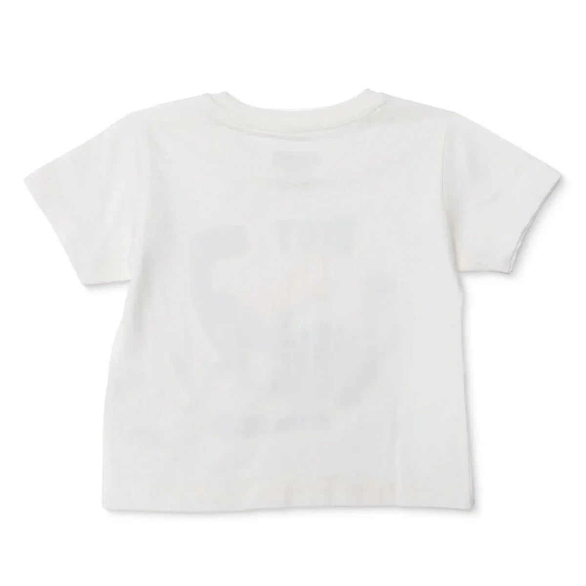 HelloBaby Boys T-shirt Dinosaur Print Crew Neck Short Sleeve - Ecru - Image 2