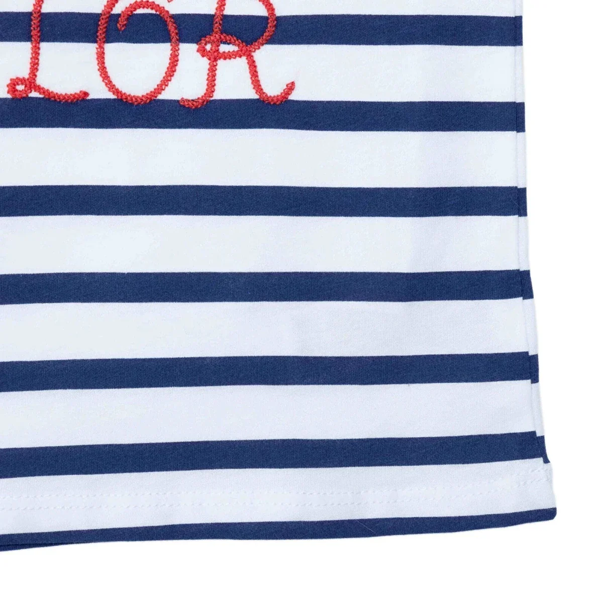 HelloBaby Boys T-shirt Nautical Print Little Sailor Crew Neck Short Sleeve - Navy Printed - Image 6