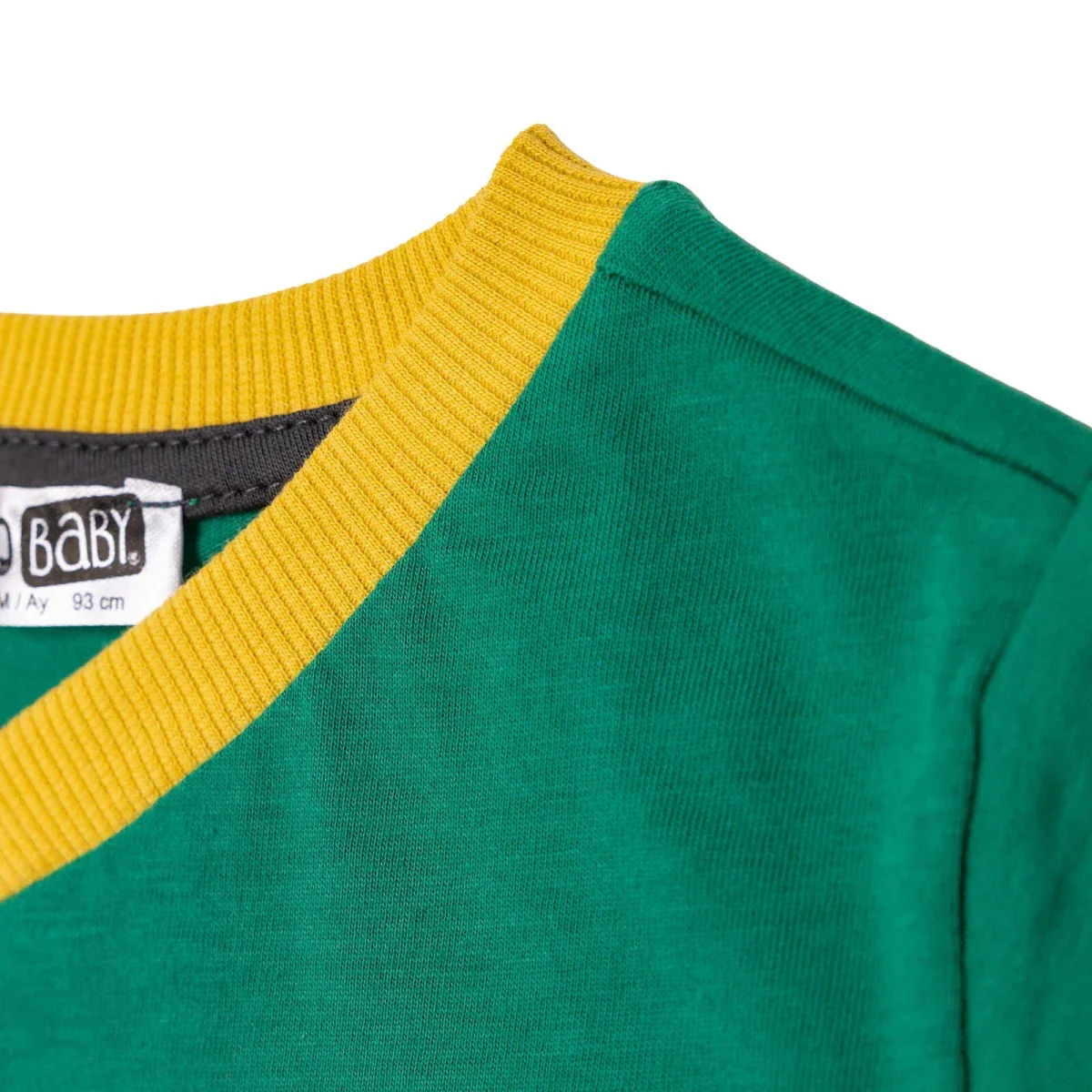 HelloBaby Boys T-shirt-Short Numbers - Dark Green - Image 6
