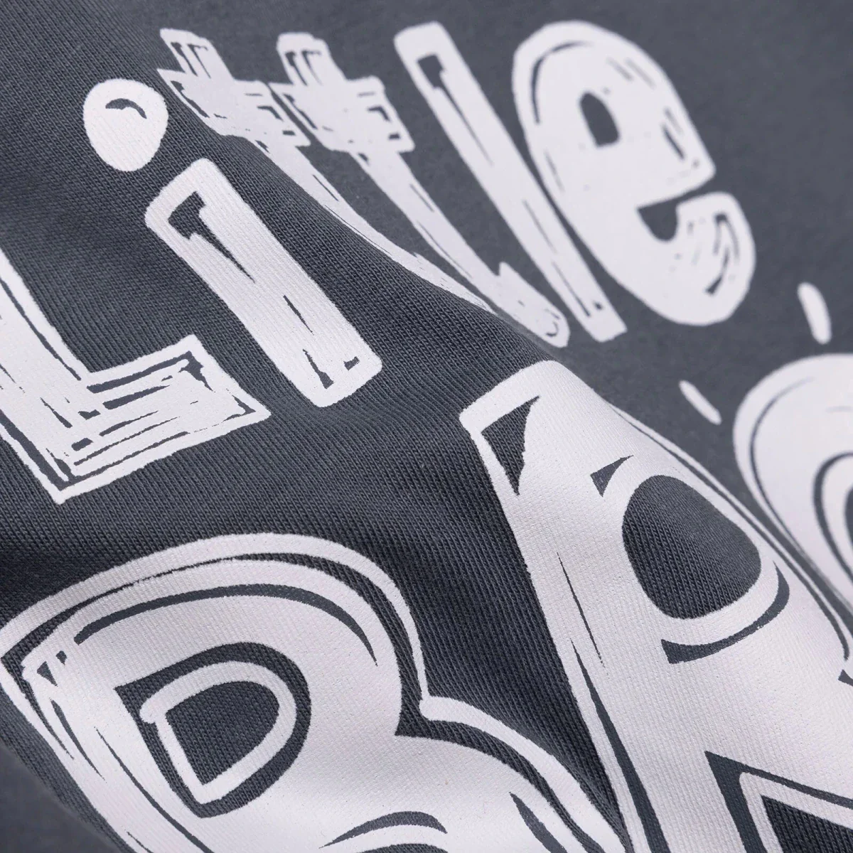 HelloBaby Boys T-shirt Slogan Print Crew Neck Short Sleeve - Charcoal - Image 7