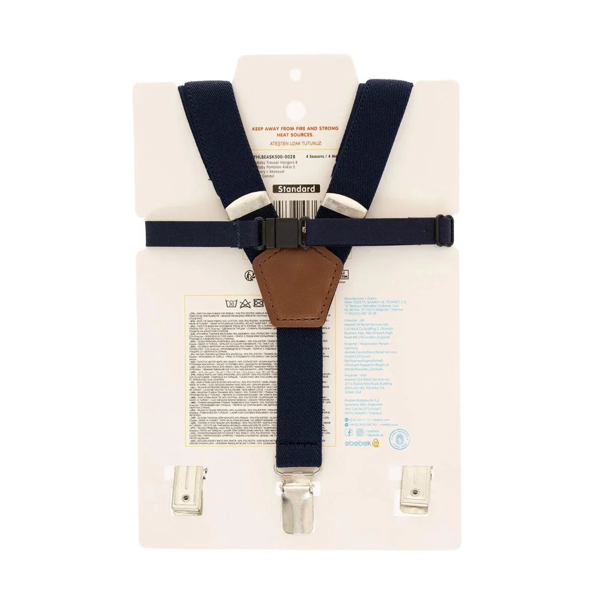 HelloBaby Boys Trouser Hangers - Navy Blue - Image 8
