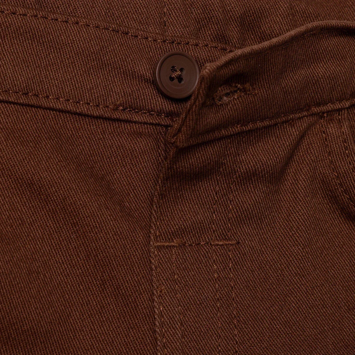 HelloBaby Boys Trouser with Buttons Woodland 1 Long Leg - Brown - Image 6