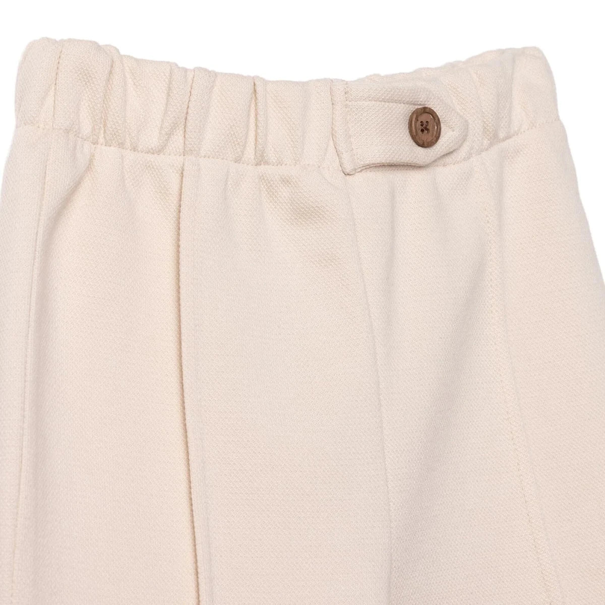HelloBaby Boys Trousers Buttoned Smart Line Full Length - Ecru - Image 3