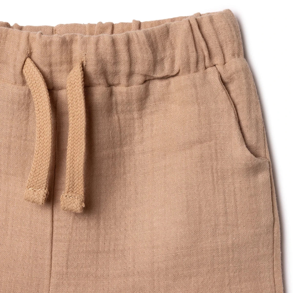 HelloBaby Boys Trousers Lace-up Little Sailor Full Length - Beige - Image 4