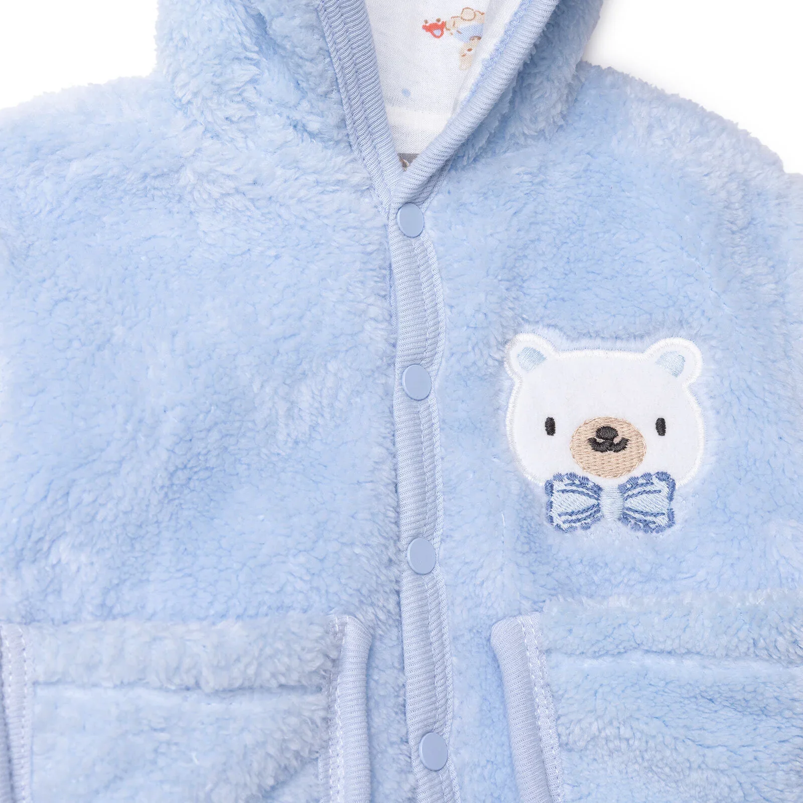 HelloBaby Cardigan - Blue - Image 5