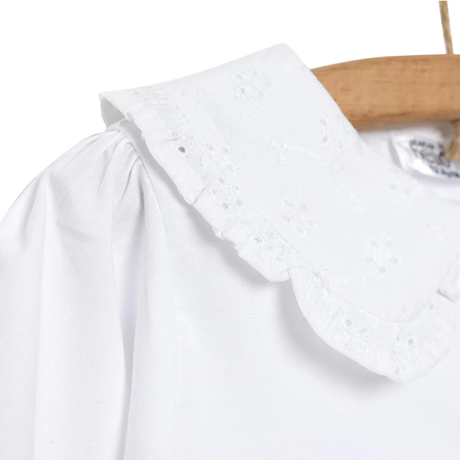 HelloBaby CHIC Girl Shirt - White - Image 3