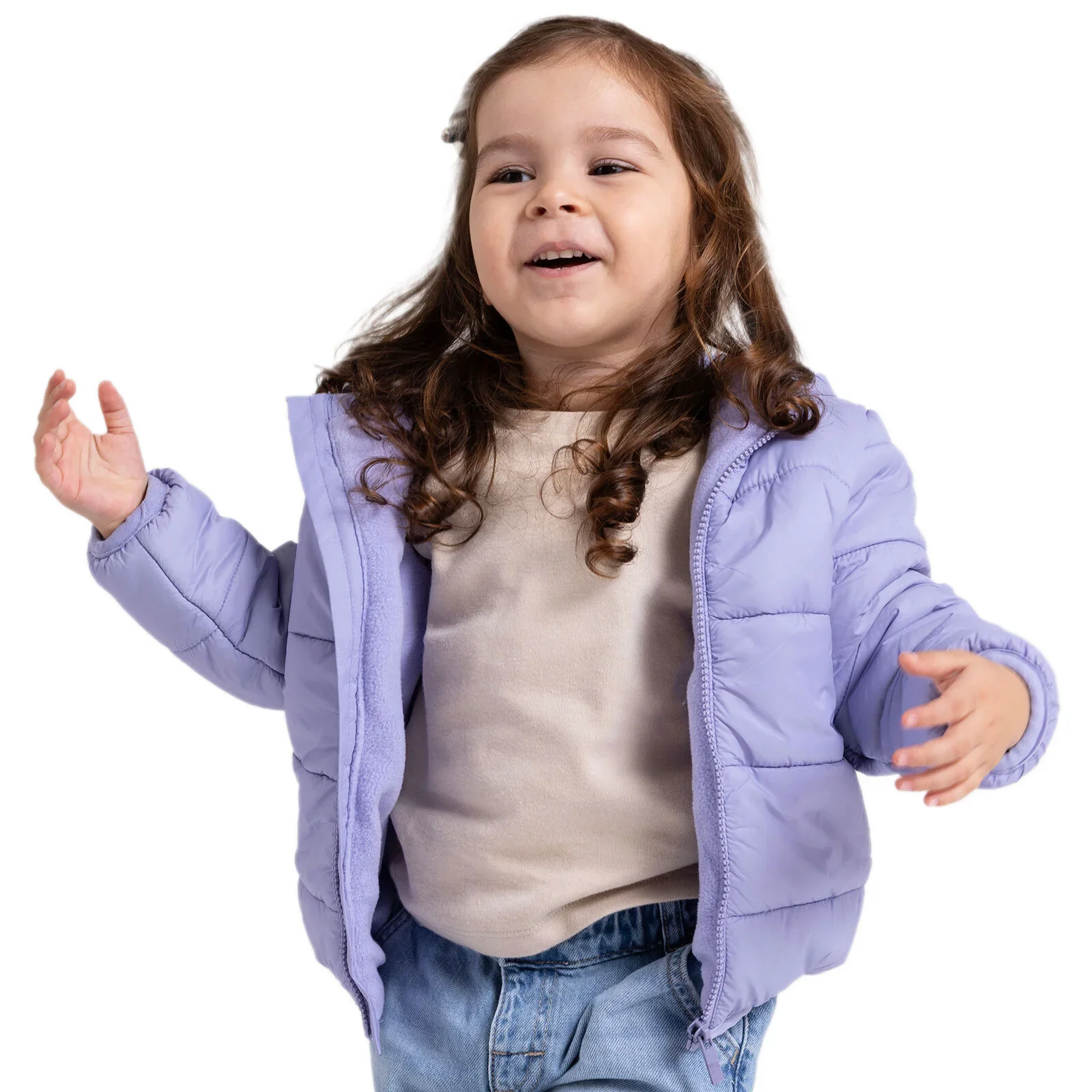 HelloBaby Coat - Lilac - Image 6