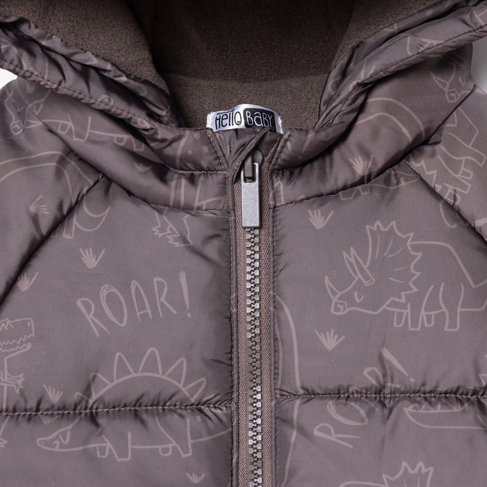 HelloBaby Coat - Brown Printed - Image 3