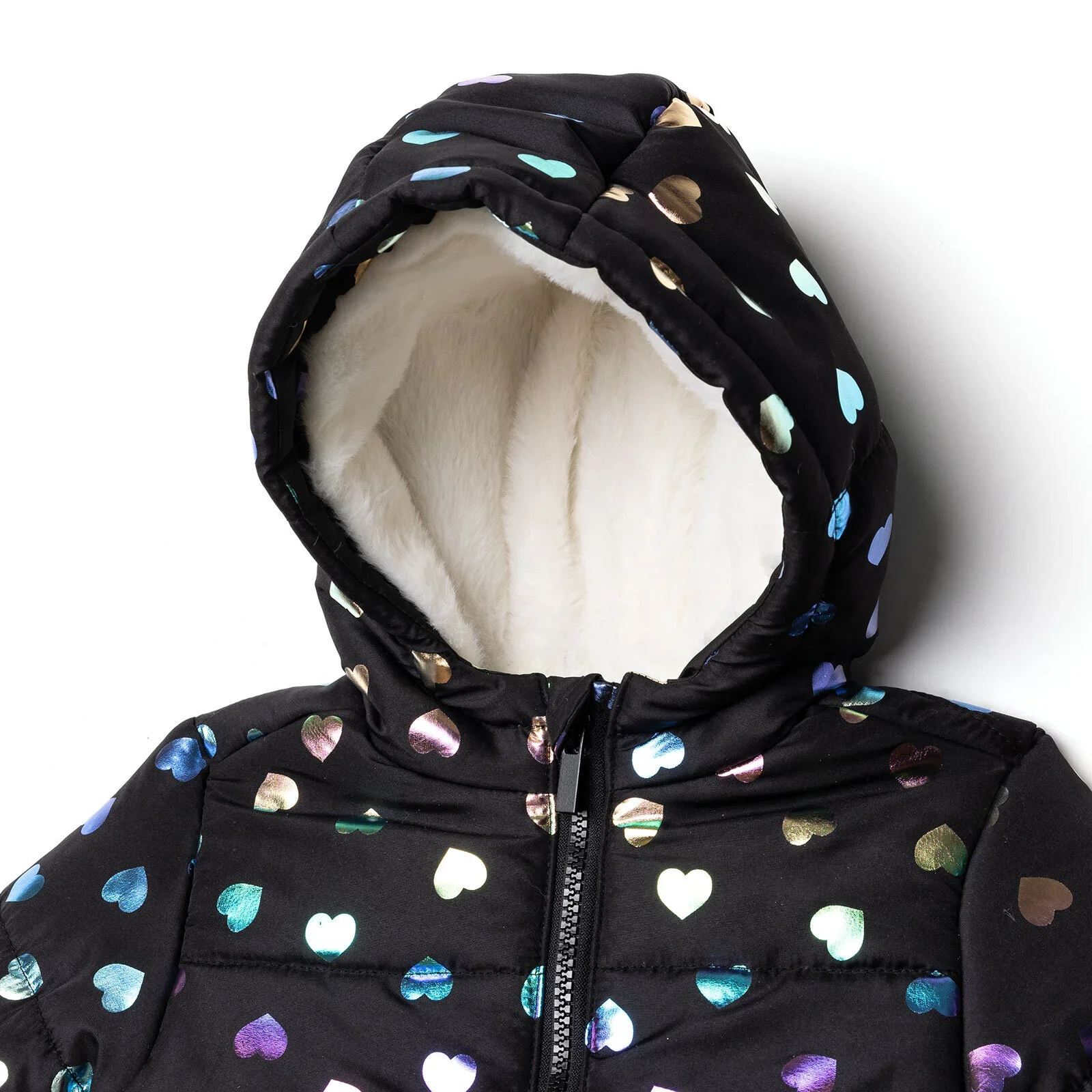 HelloBaby  Coat - Black Printed - Image 4