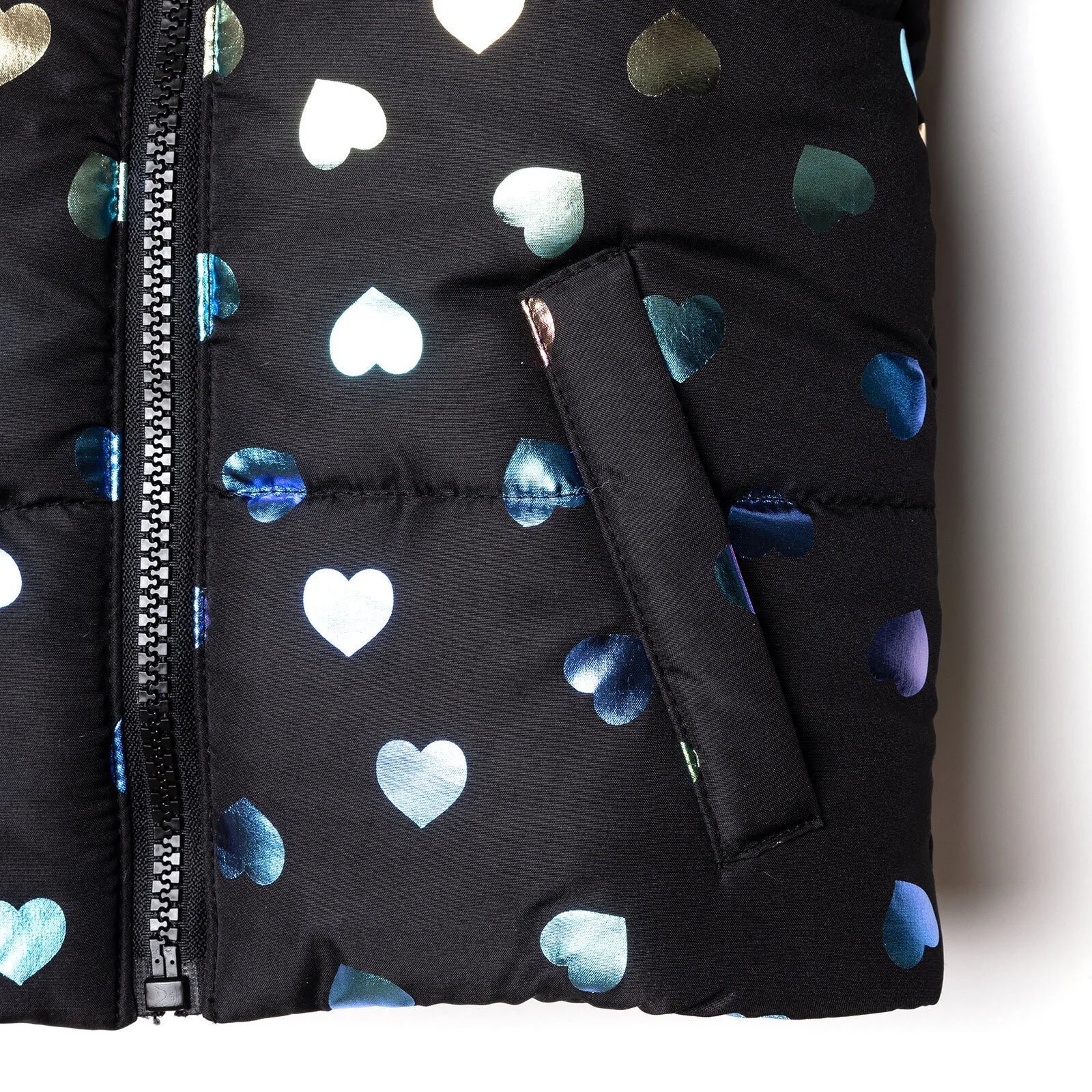 HelloBaby  Coat - Black Printed - Image 5