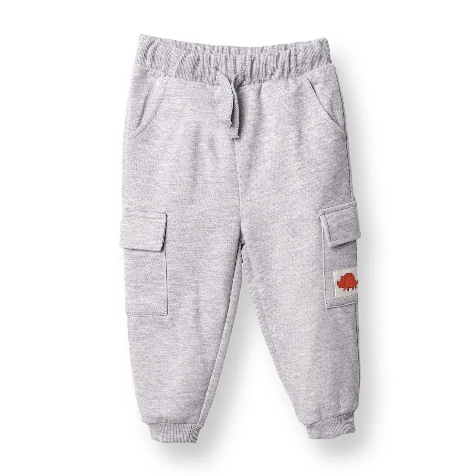 HelloBaby Cool Dino Jogging Set - Grey Melange - Image 2