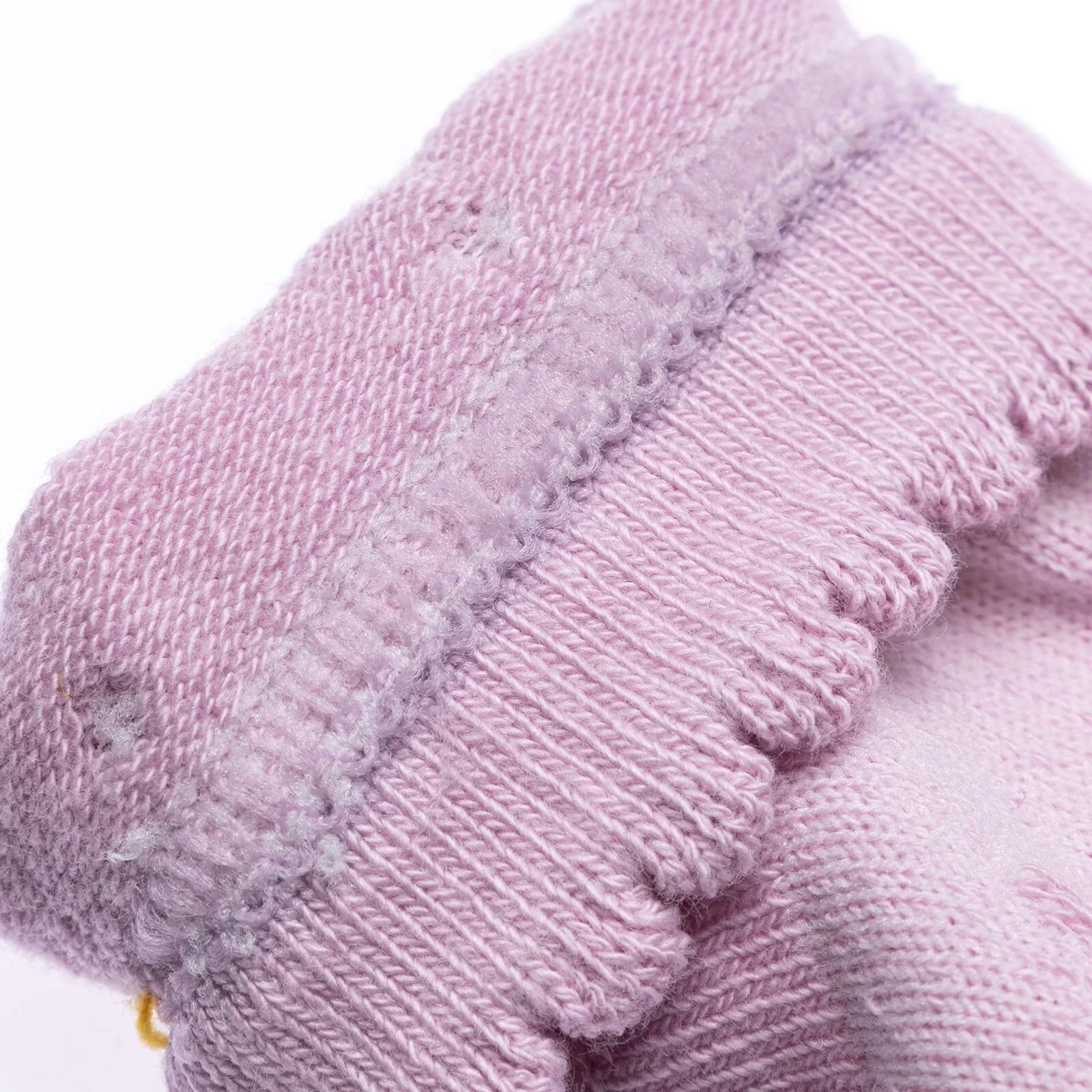 HelloBaby Girls Socks with Lace Cotton Rich - Purple - Image 7