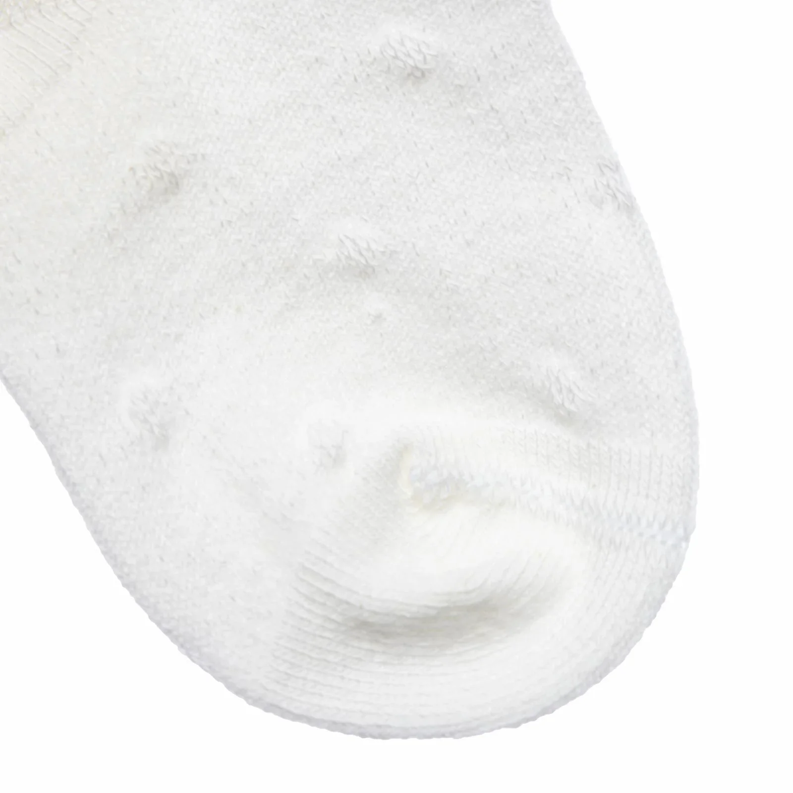 HelloBaby Girls Socks with Lace Cotton Rich - Ecru - Image 4