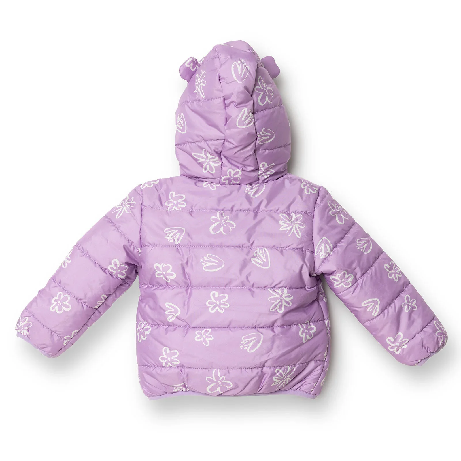 HelloBaby Floral Printed Girl Coat - Printed - Image 2
