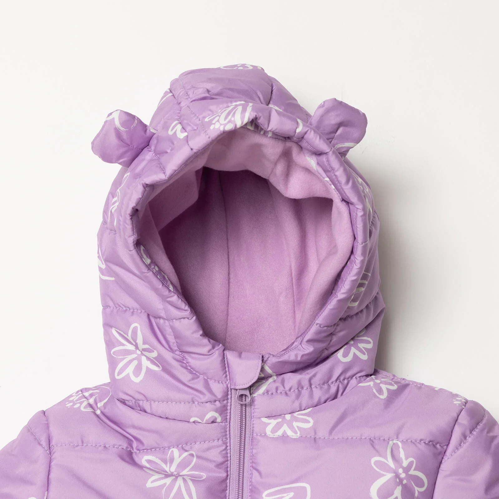 HelloBaby Floral Printed Girl Coat - Printed - Image 3