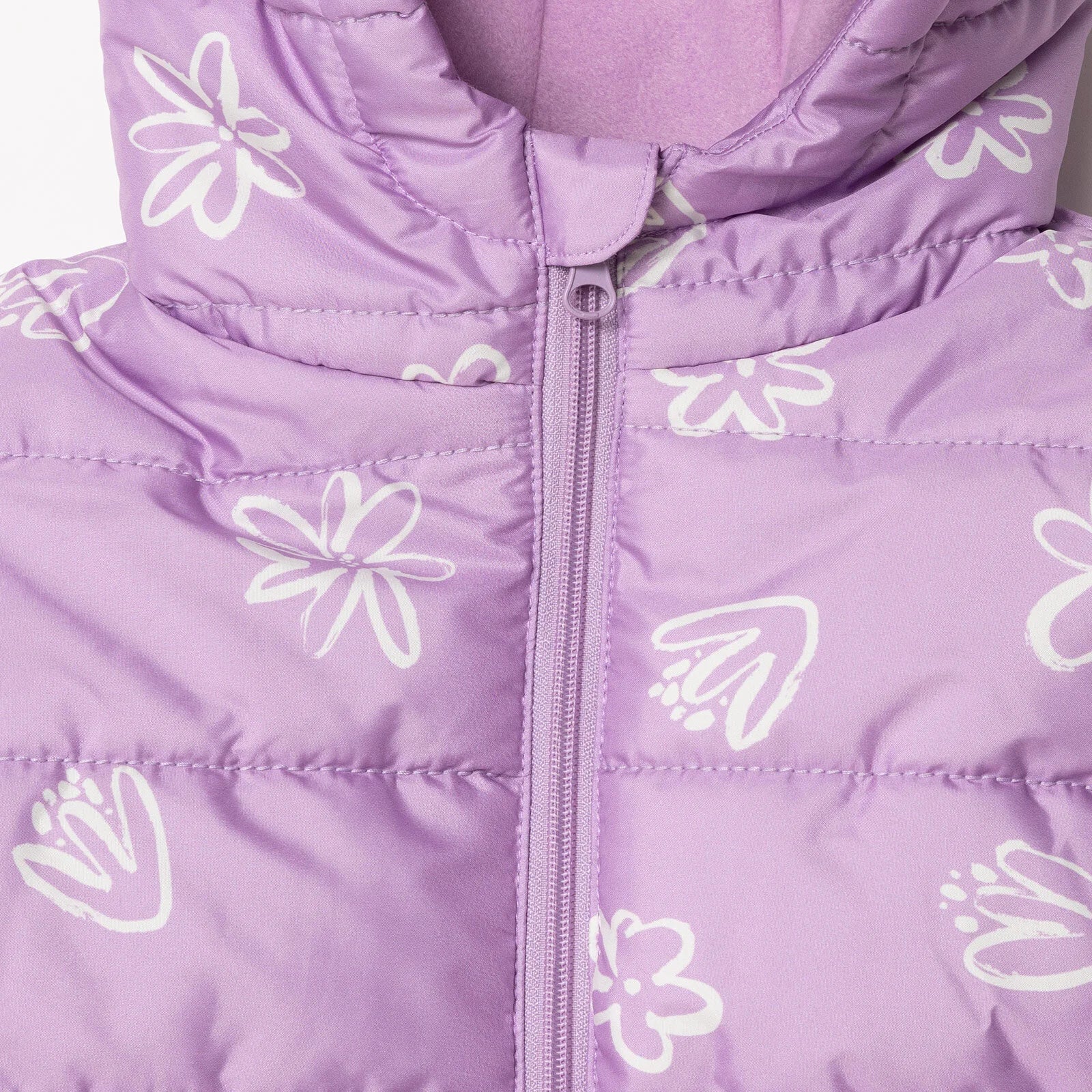 HelloBaby Floral Printed Girl Coat - Printed - Image 5