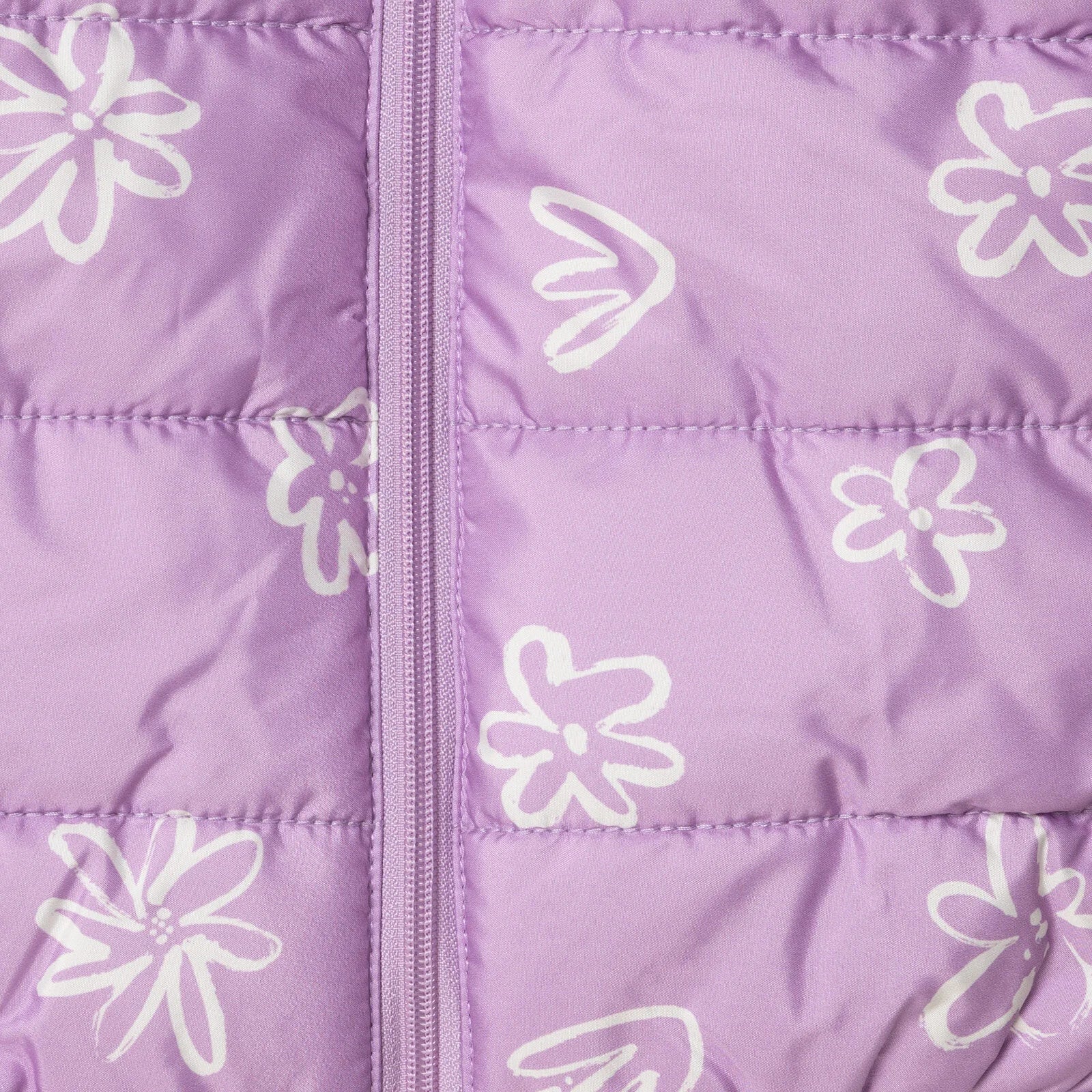 HelloBaby Floral Printed Girl Coat - Printed - Image 6