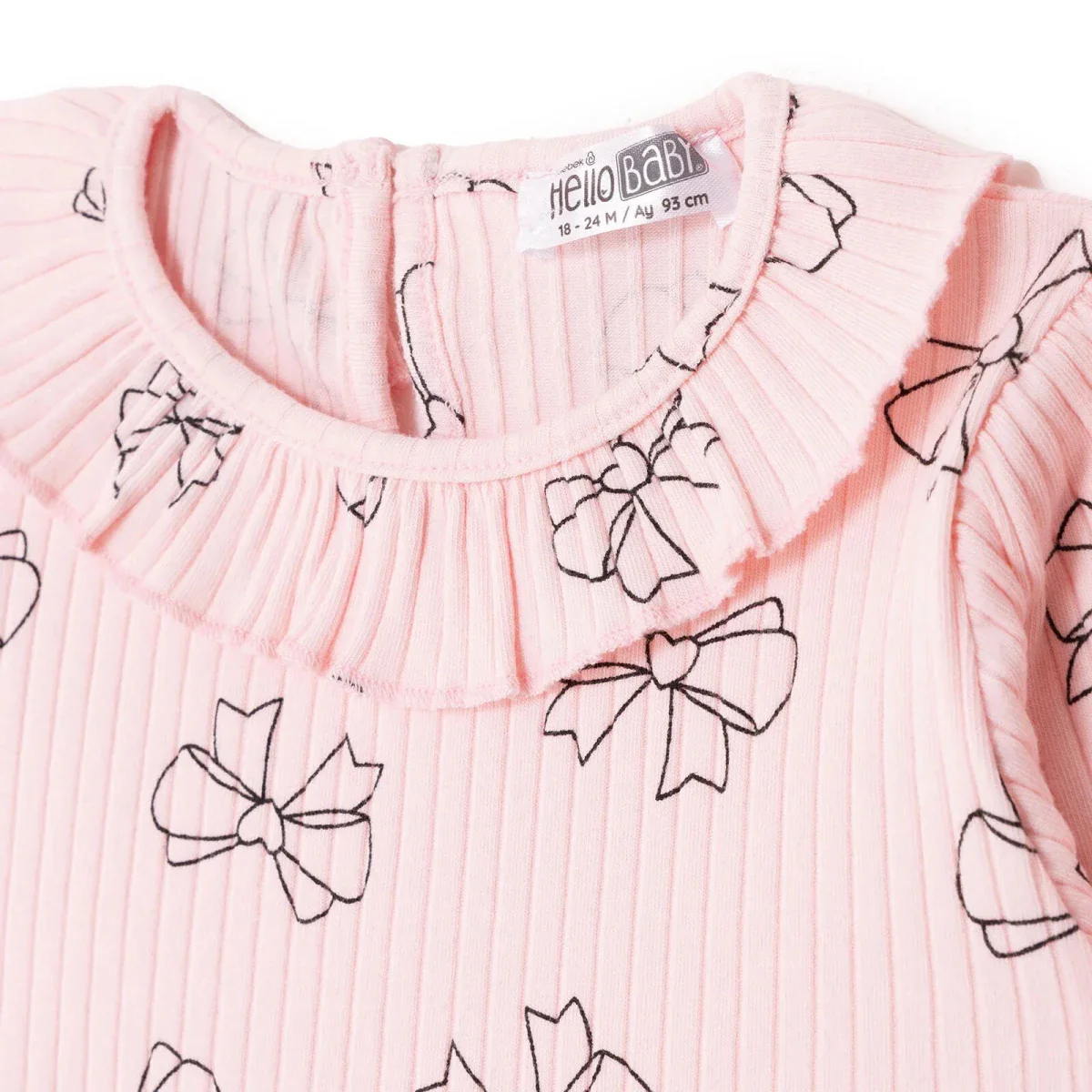 HelloBaby Forest Flower Dress - Pink Printed - Image 4