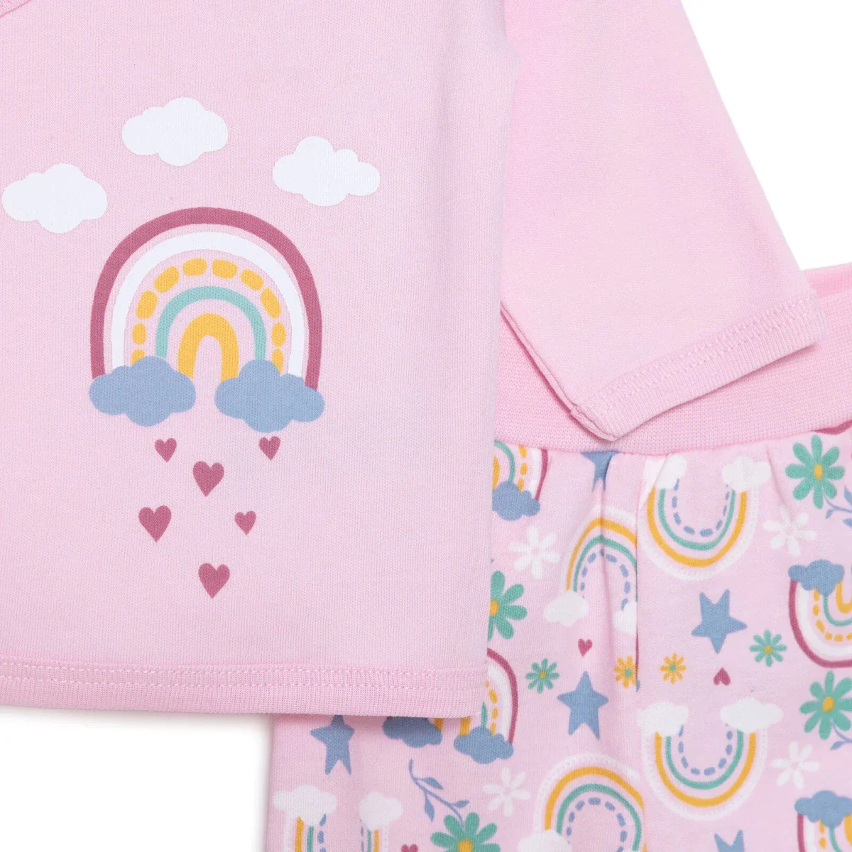 HelloBaby Girl 5 Piece Newborn Set - Light Pink - Image 4