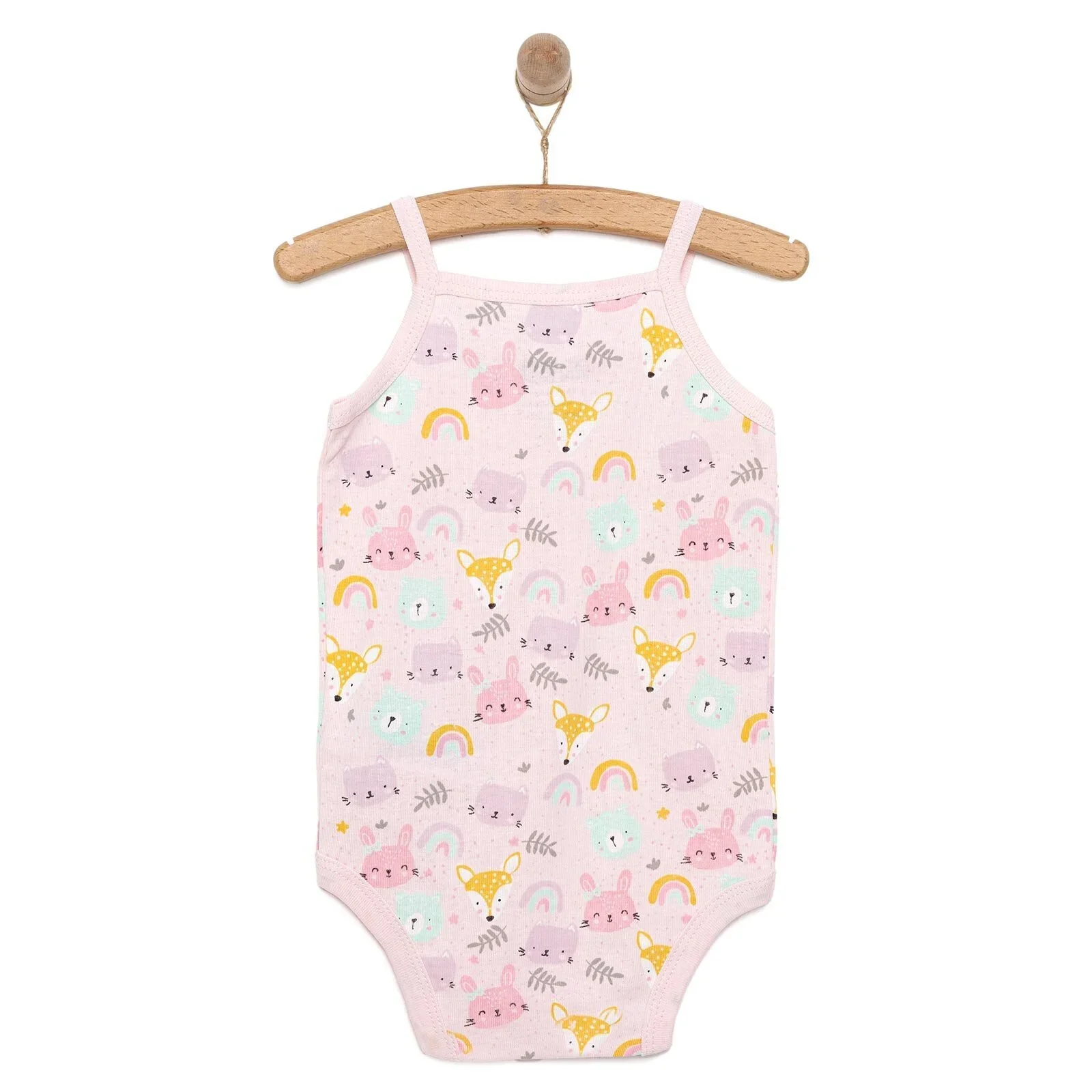 HelloBaby Girl Athlete Bodysuit - Pink - Image 2