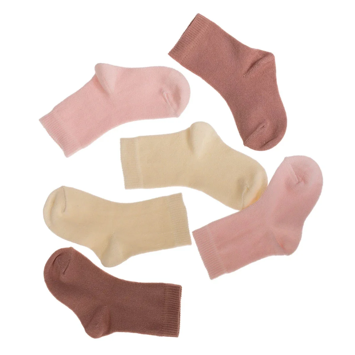 HelloBaby Girl Baby Socks 3 pcs - Pink - Image 6