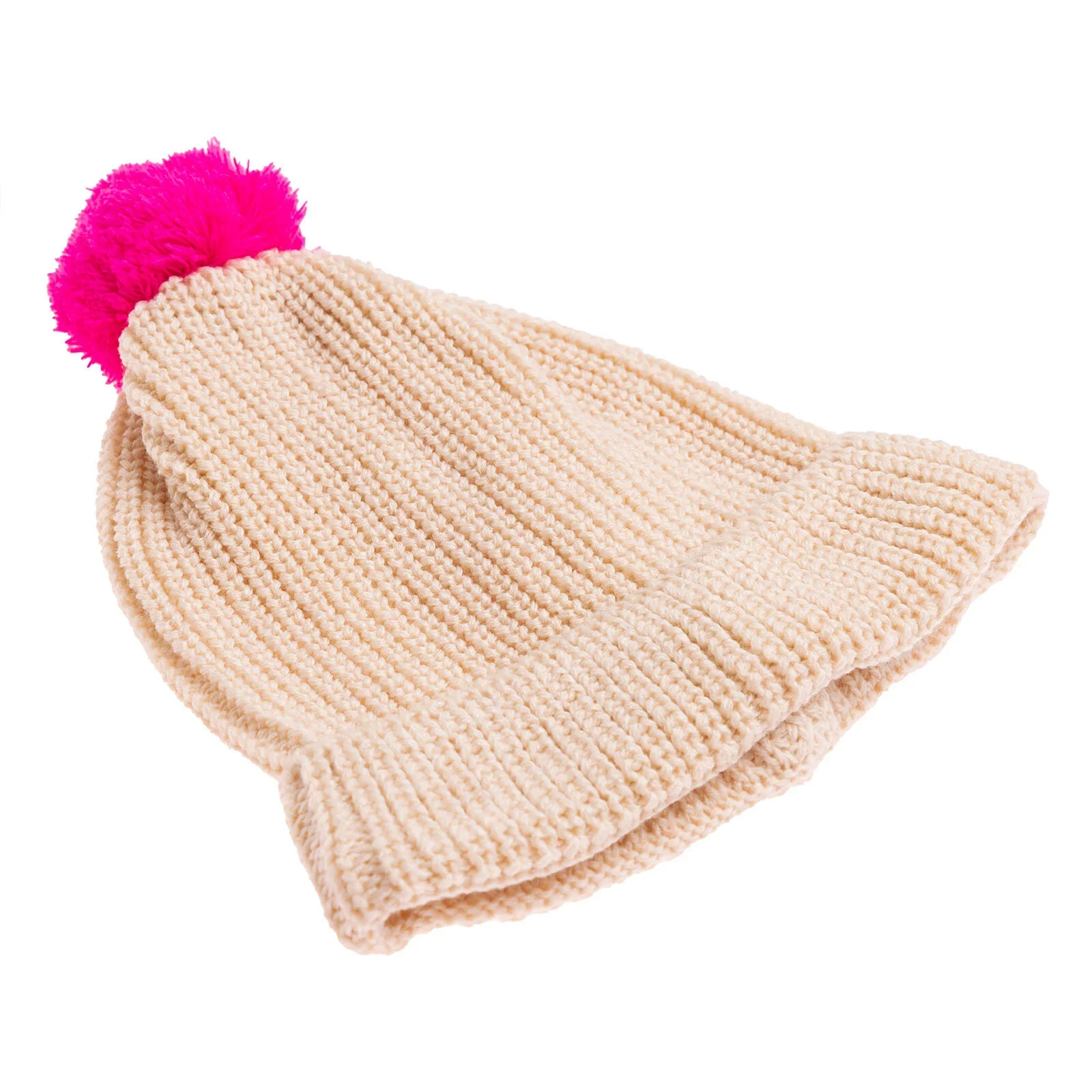 HelloBaby Girl Beanie - Ecru - Image 7