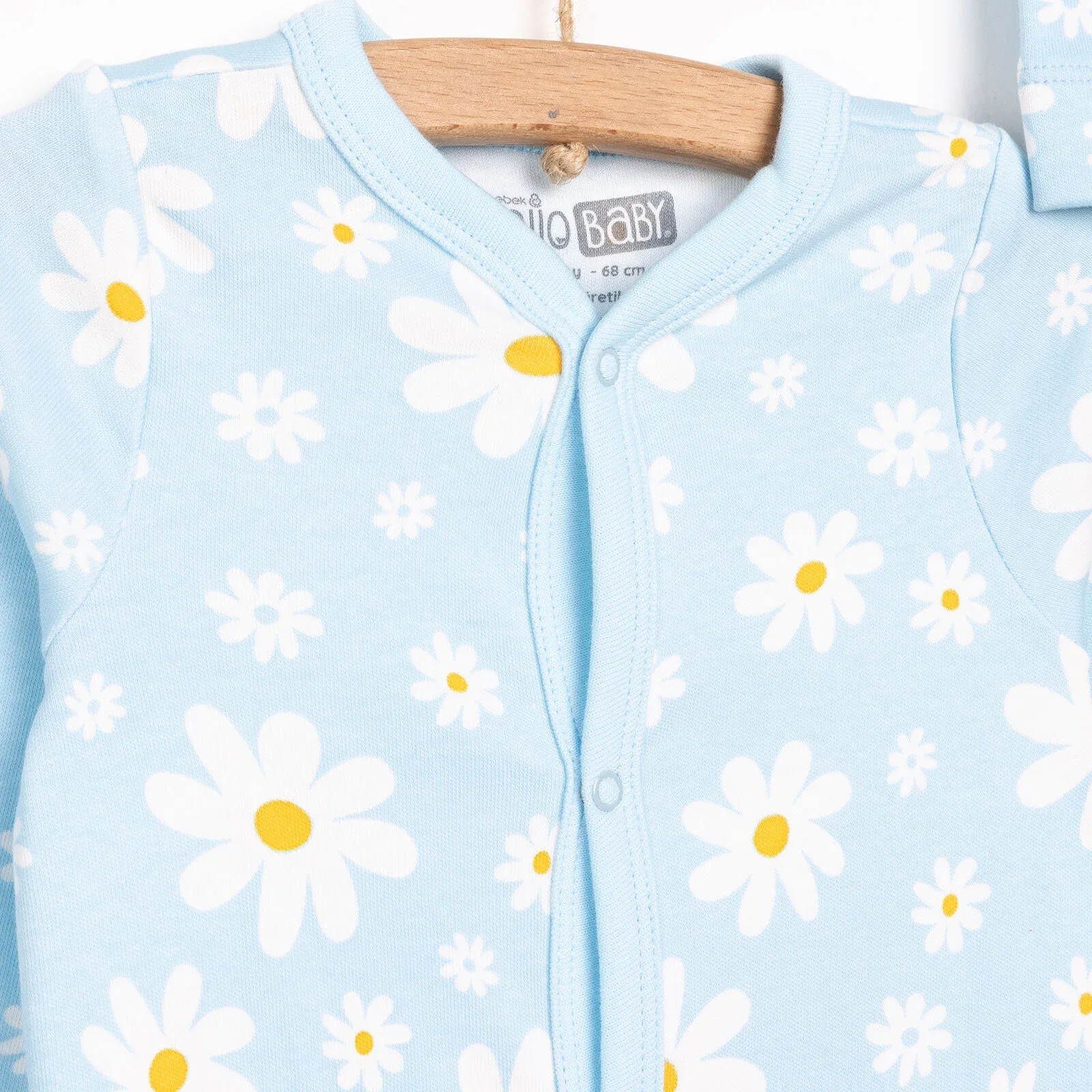 HelloBaby Girl Jumpsuit-Hat - Blue - Image 3