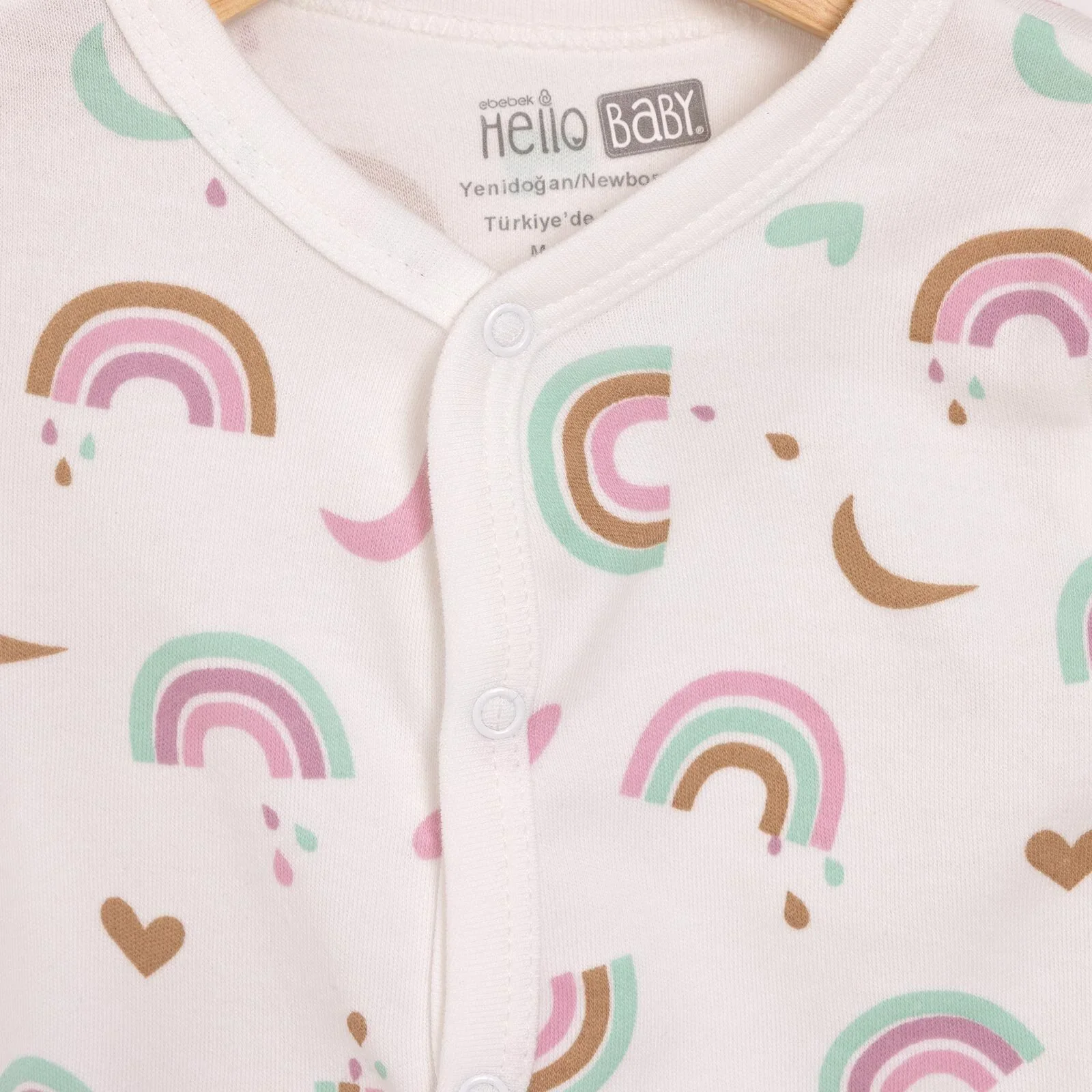 HelloBaby Girl Jumpsuit-Hat - Ecru - Image 6