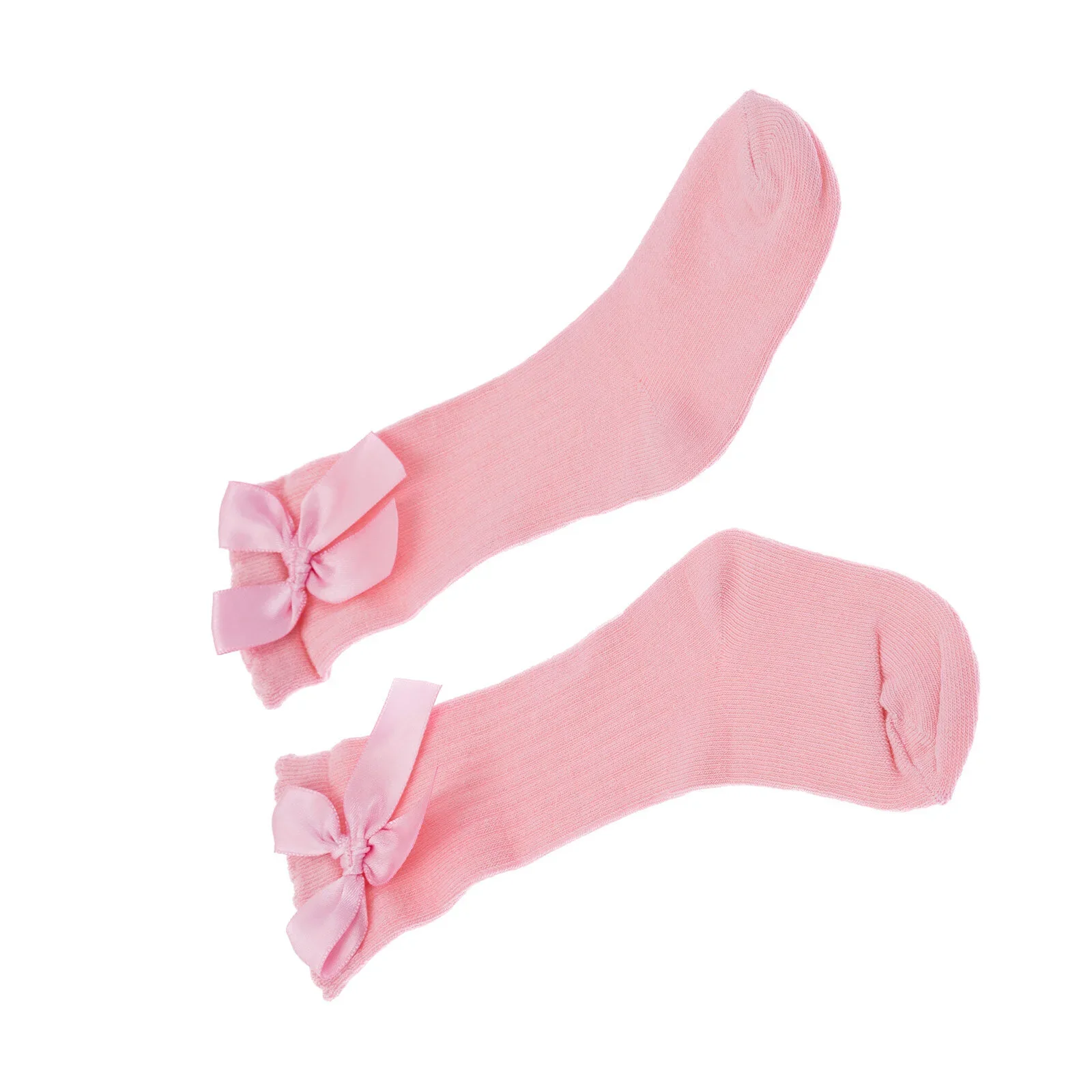 HelloBaby Girl Knee Socks - Pink - Image 2