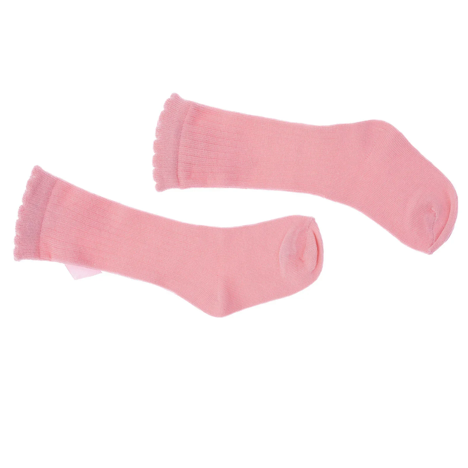 HelloBaby Girl Knee Socks - Pink - Image 4