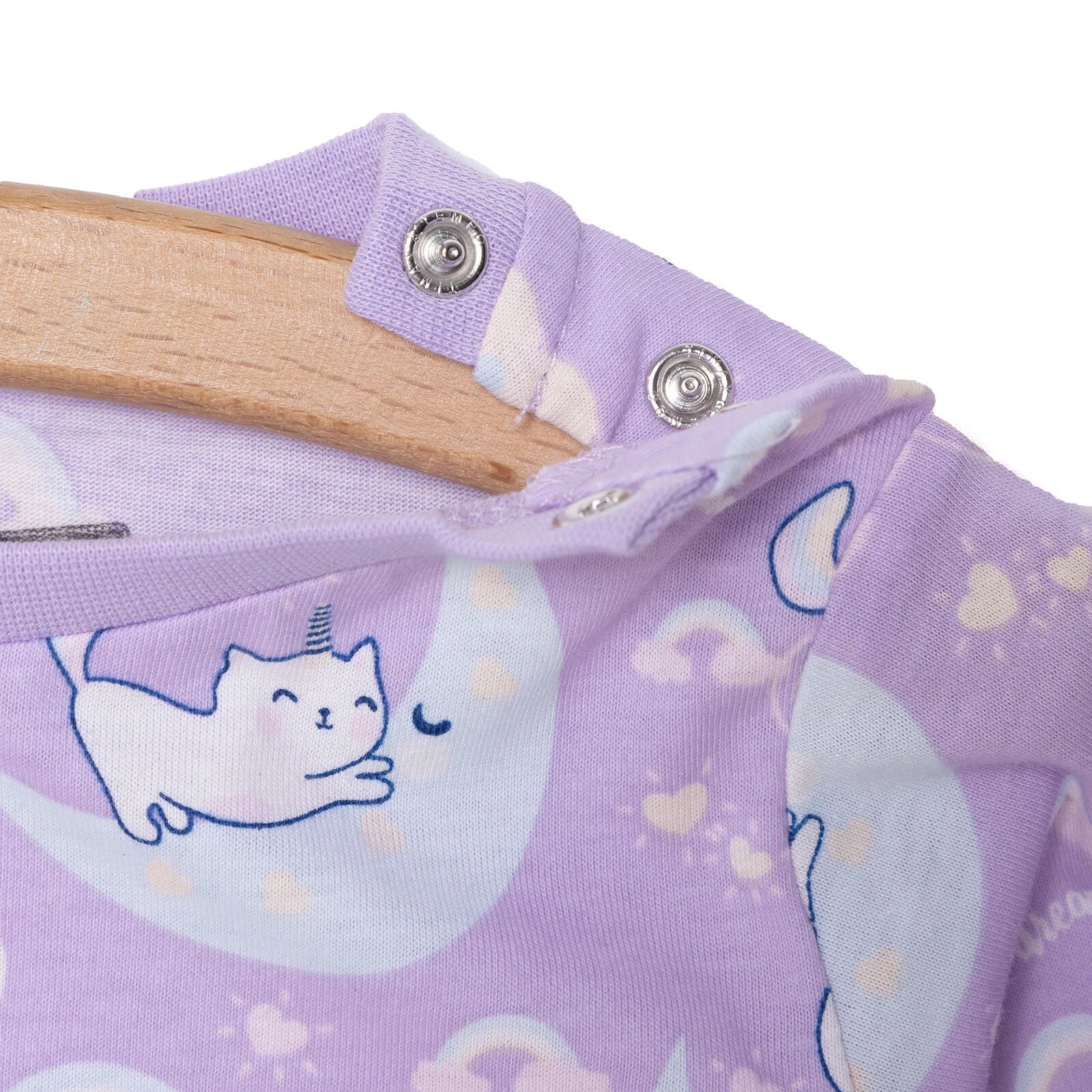 HelloBaby Girl Long Sleeve Pyjamas Set - Purple - Image 9