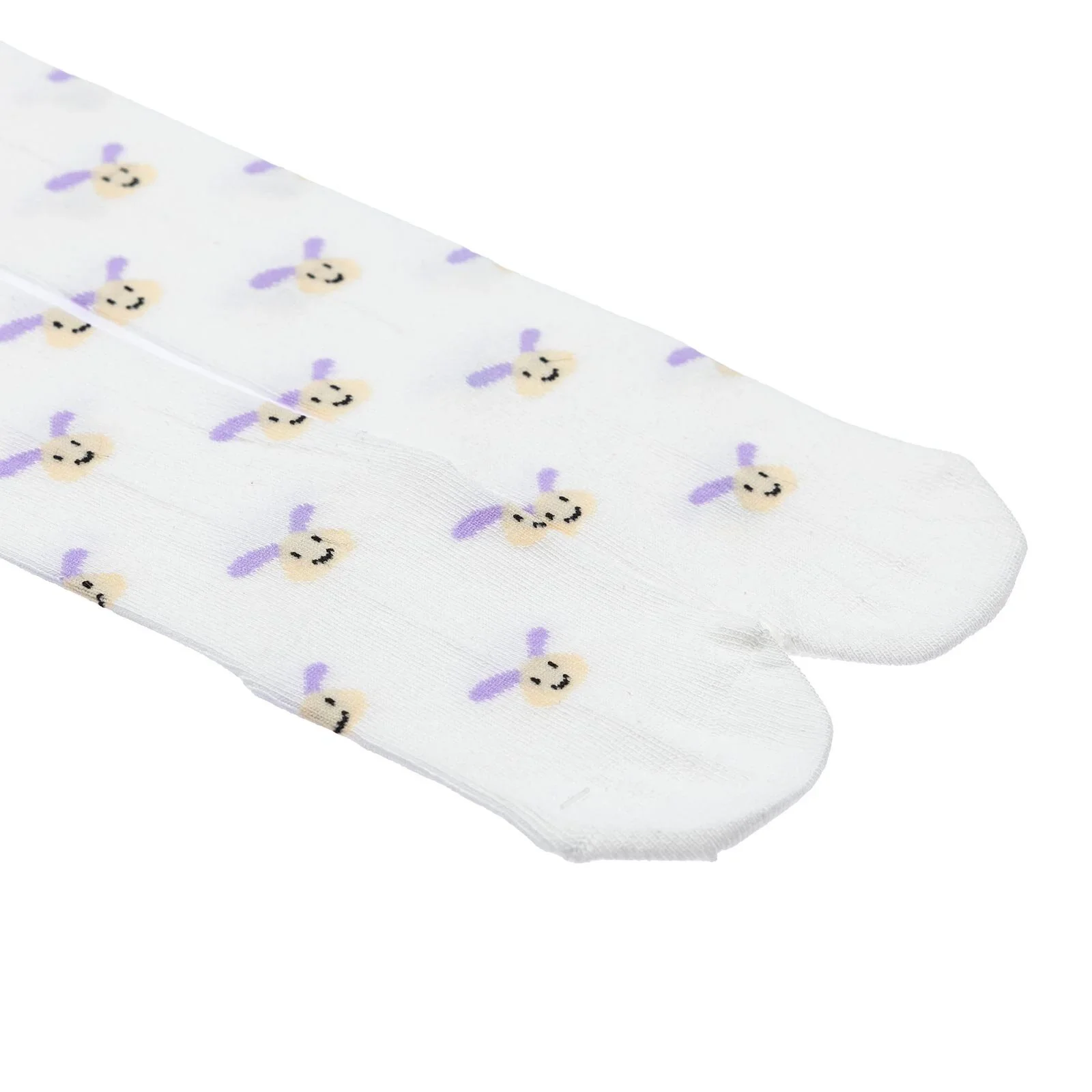 HelloBaby Girls Tights Cotton Rich - Ecru - Image 2