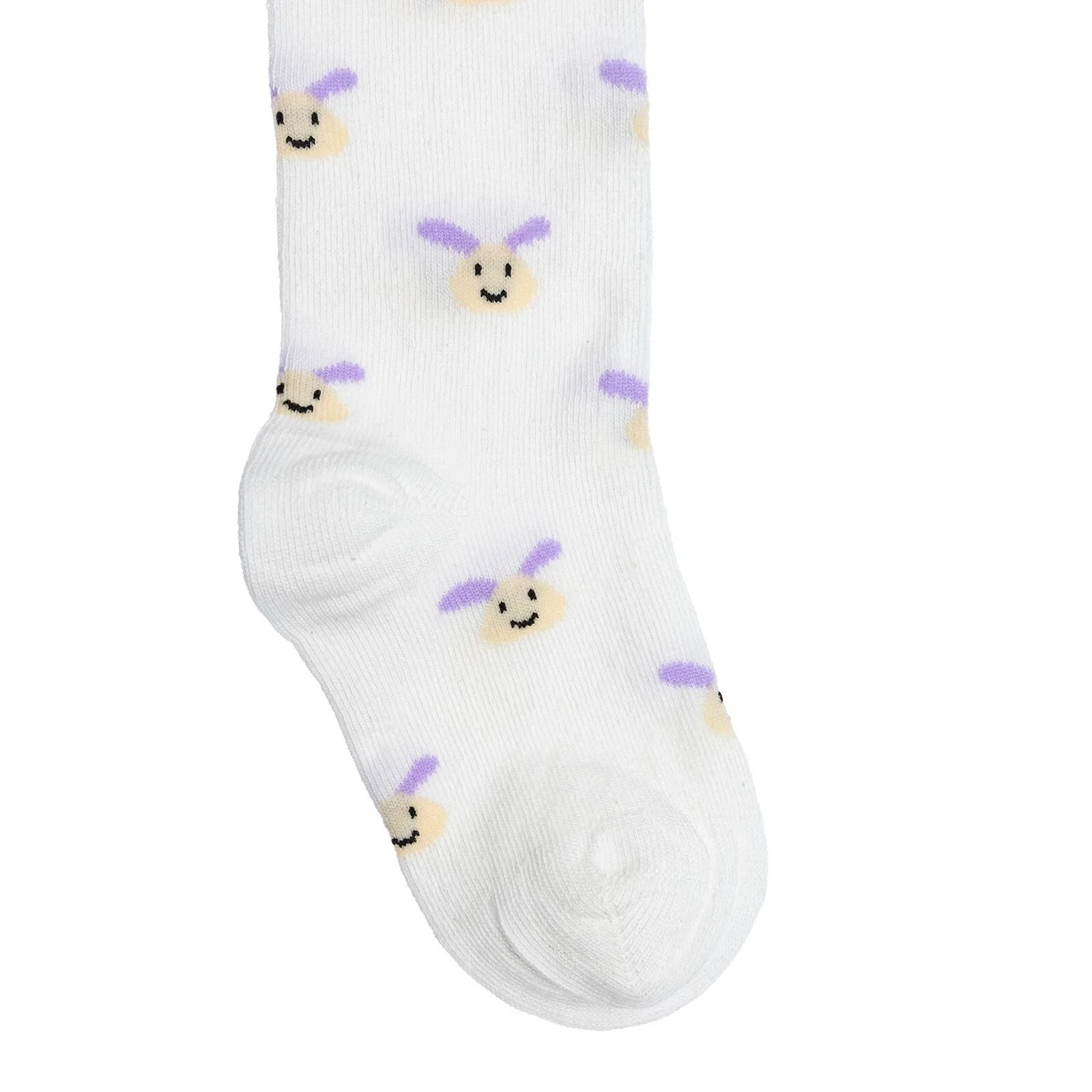 HelloBaby Girls Tights Cotton Rich - Ecru - Image 7