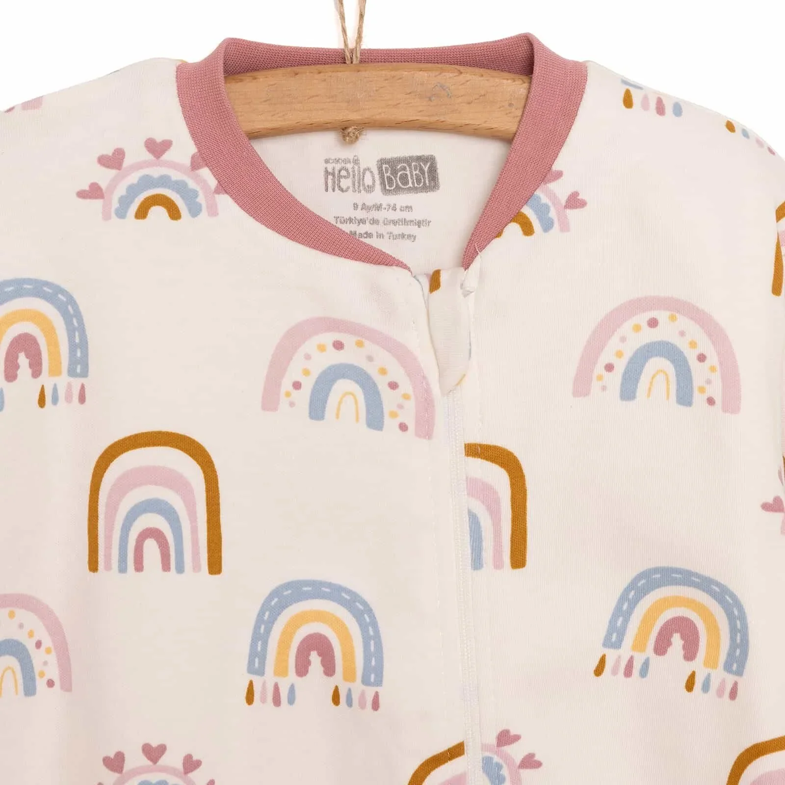 HelloBaby Girl Sleepsuit - Ecru - Image 3