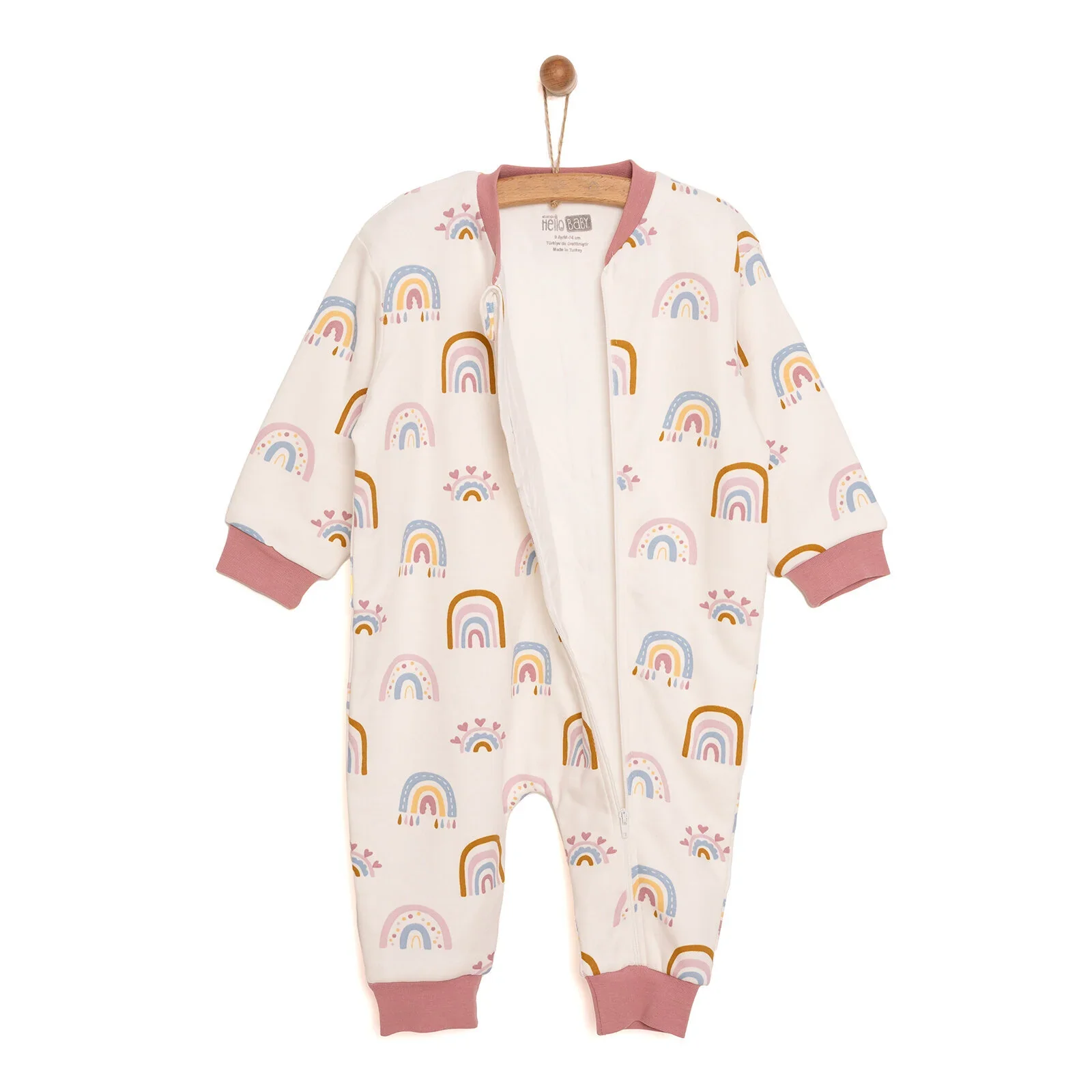 HelloBaby Girl Sleepsuit - Ecru - Image 7